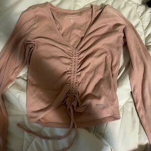 Hollister Pink long sleeve top